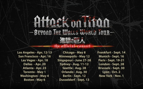 Attack On Titan Presale Codes and Ticket Info