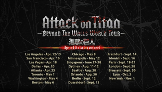 Attack On Titan Presale Codes and Ticket Info