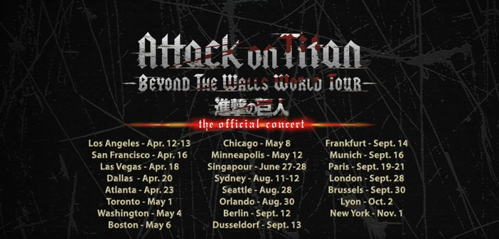 Attack On Titan Presale Codes and Ticket Info